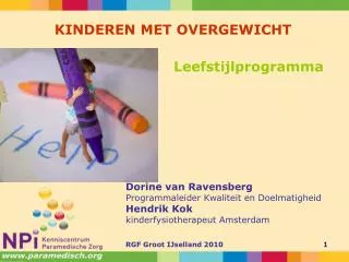 kinderen met overgewicht