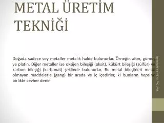 metal ret m tekn