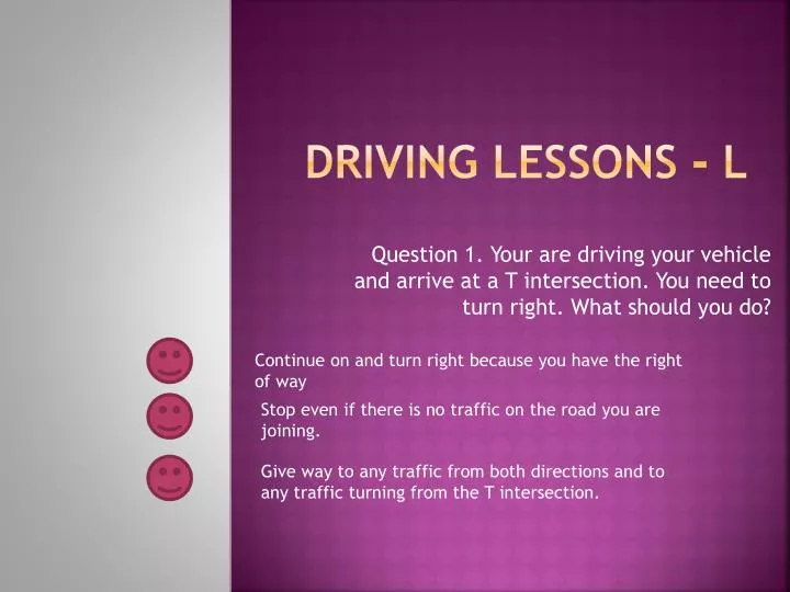 driving lessons l