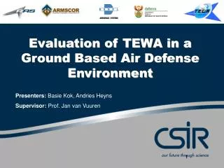 Evaluation of TEWA in a Ground Based Air Defense Environment