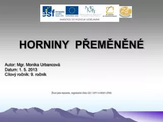horniny p em n n