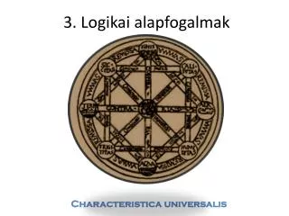 3 logikai alapfogalmak