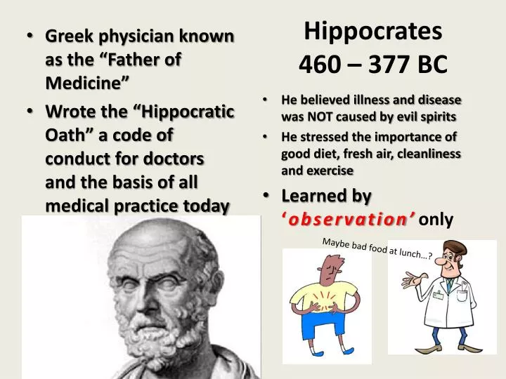 hippocrates 460 377 bc