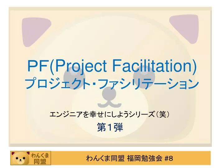 project facilitation