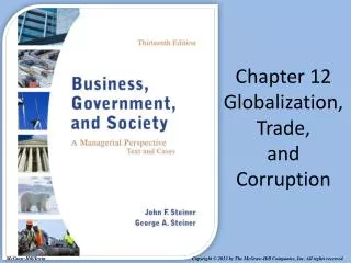 Chapter 12 Globalization, Trade, and Corruption