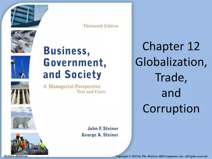 chapter 12 globalization trade and corruption