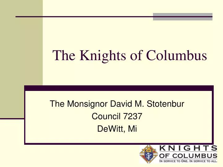 the knights of columbus