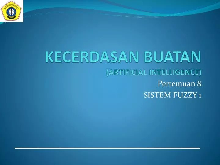 kecerdasan buatan artificial intelligence