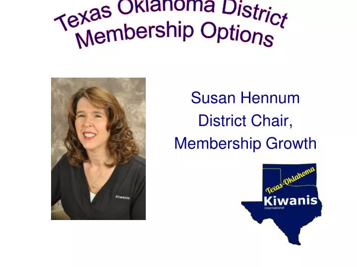 susan hennum district chair membership growth