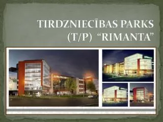 tirdzniec bas parks t p rimanta