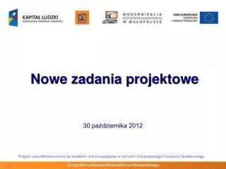 nowe zadania projektowe