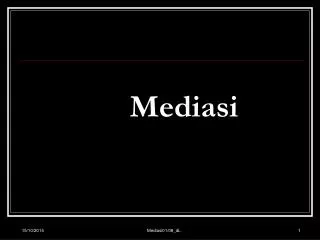 mediasi