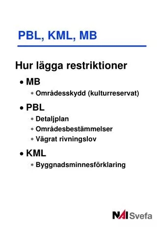 pbl kml mb