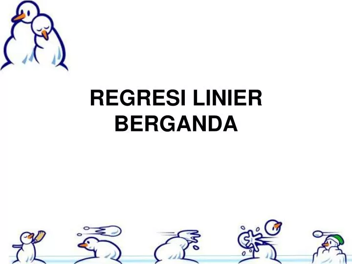 regresi linier berganda