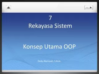 7 rekayasa sistem