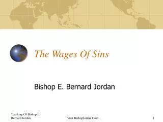 The Wages Of Sins