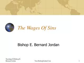 the wages of sins