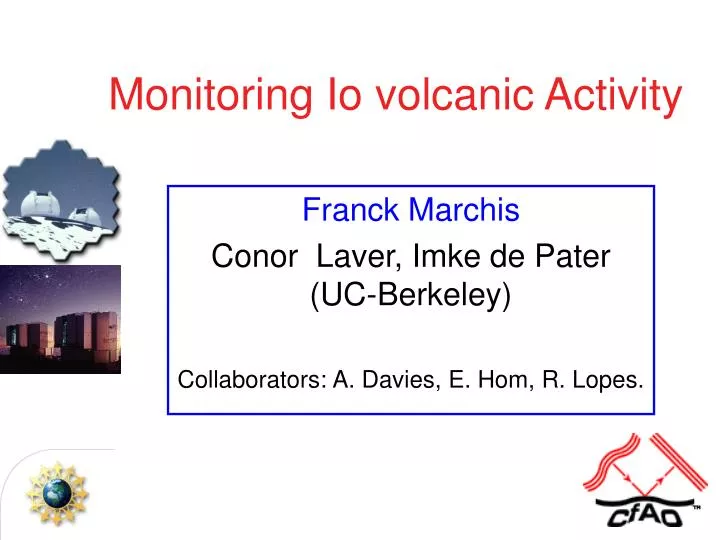monitoring io volcanic activity