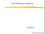 Key Performance Indicator - slide 1