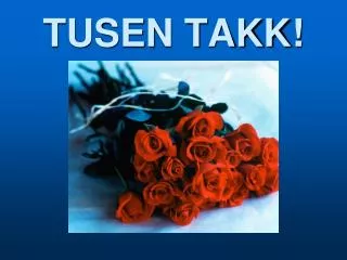 tusen takk