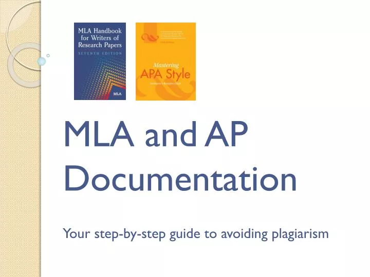 mla and ap documentation your step by step guide to avoiding plagiarism