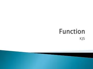 function