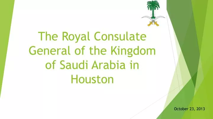 the royal consulate general of the kingdom of saudi arabia in houston