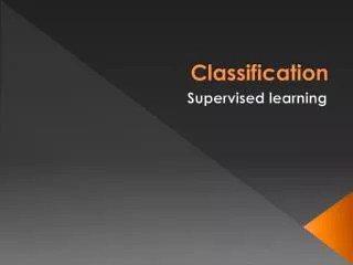 classification