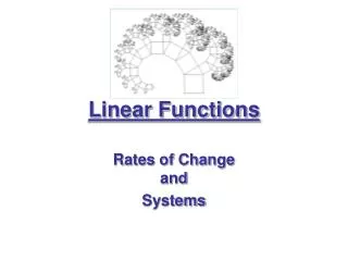 Linear Functions