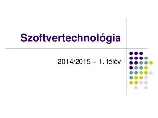 szoftvertechnol gia