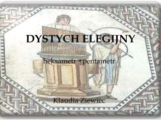 dystych elegijny