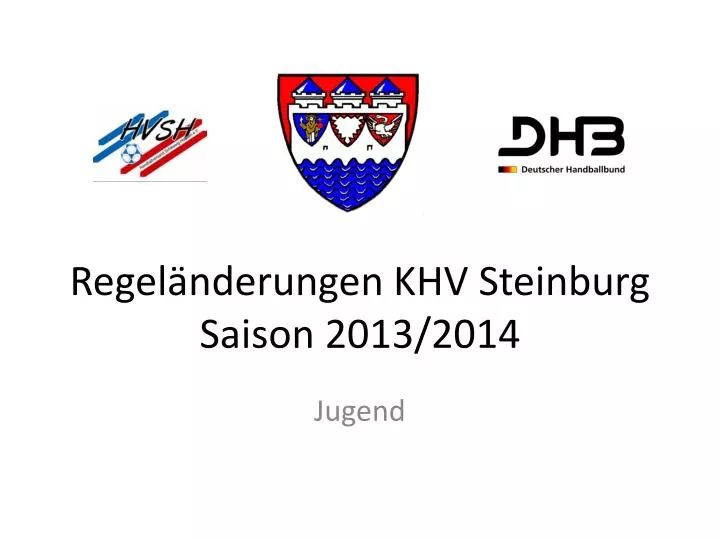 regel nderungen khv steinburg saison 2013 2014