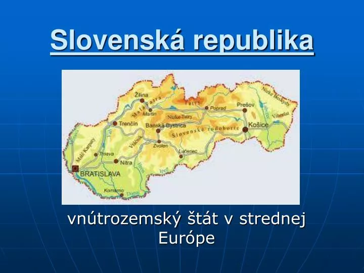 slovensk republika