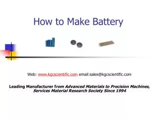 How to Make Battery