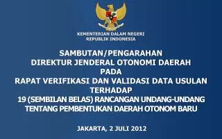 jakarta 2 juli 2012