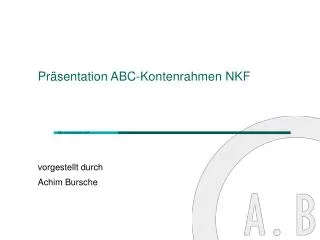 pr sentation abc kontenrahmen nkf