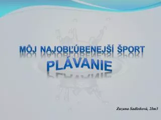 zuzana sadlo ov 2im3