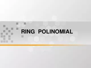 ring polinomial