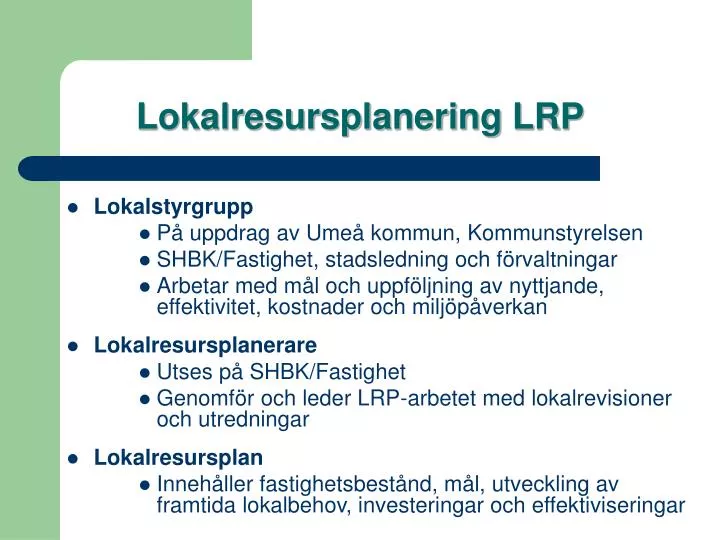 lokalresursplanering lrp