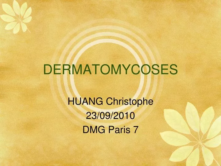 dermatomycoses