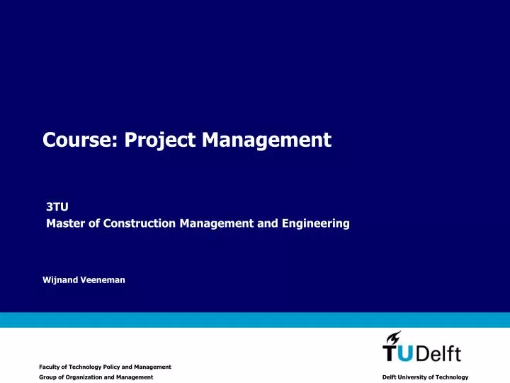 course project management