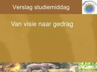 verslag studiemiddag