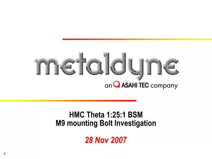 hmc theta 1 25 1 bsm m9 mounting bolt investigation