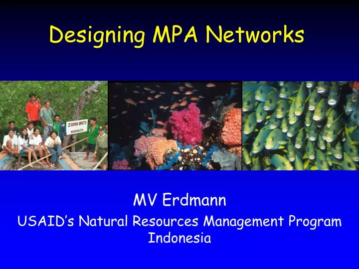 designing mpa networks
