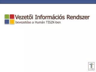 vezet i inform ci s rendszer