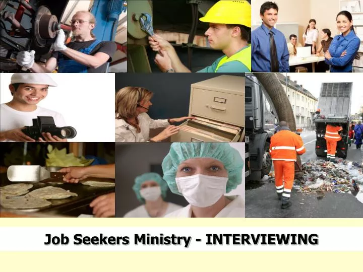 job seekers ministry interviewing