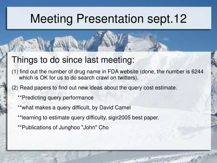 meeting presentation sept 12