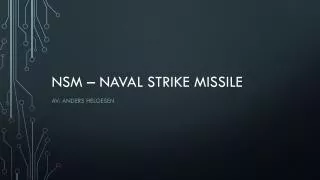nsm naval strike missile