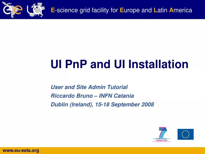 ui pnp and ui installation