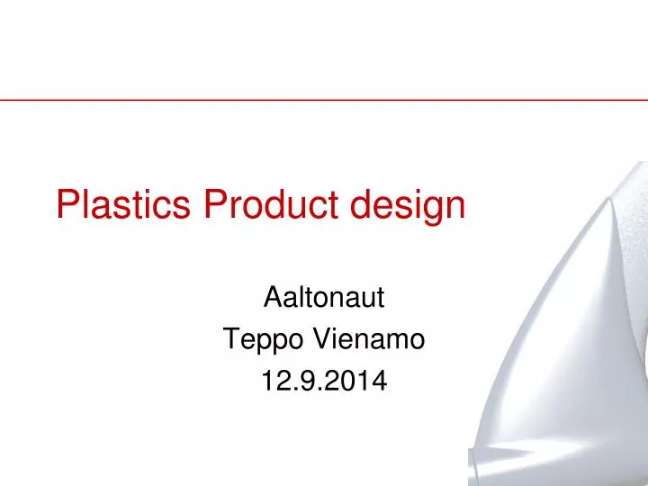 plastics product design